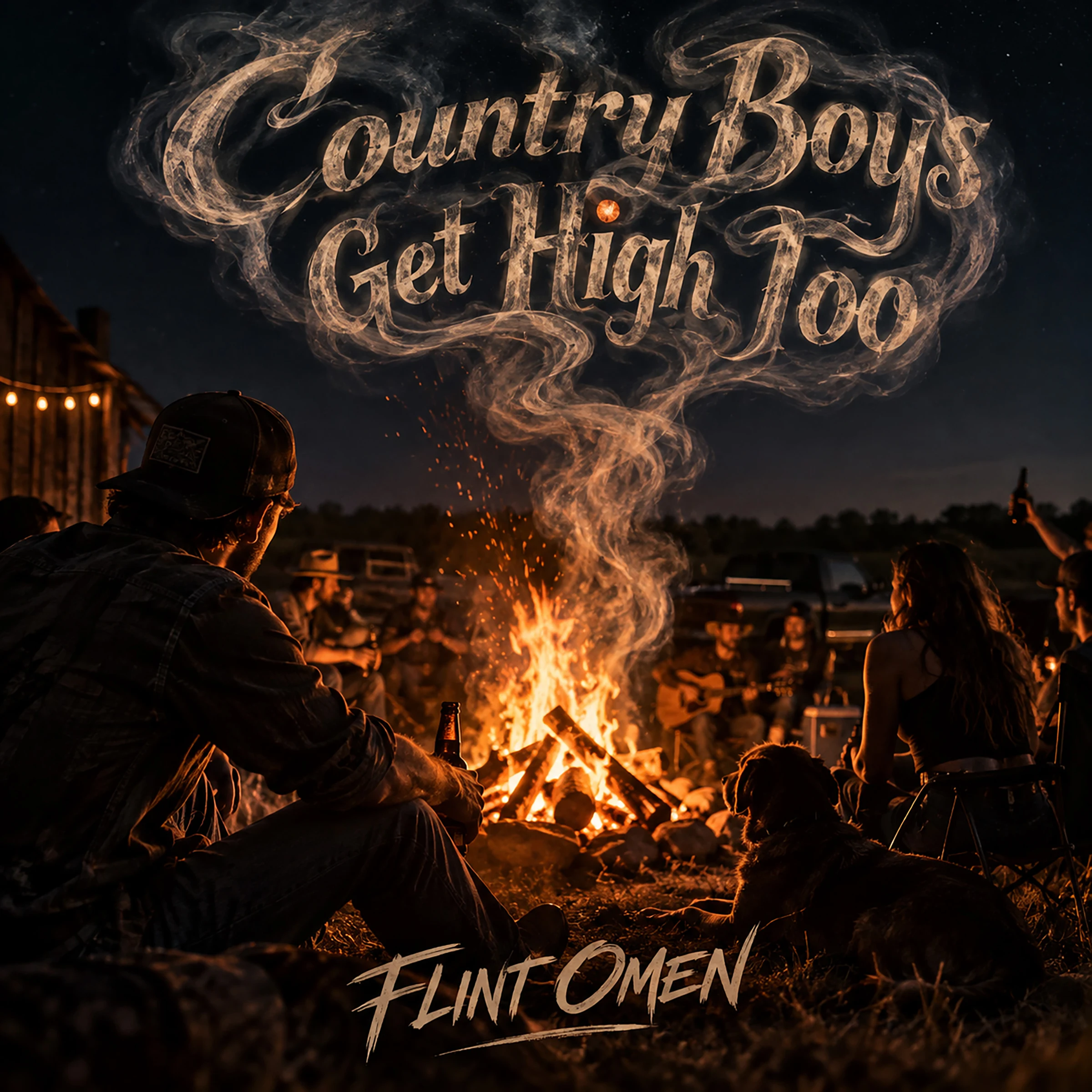 Country Boys Get High Too cover art by Flint Omen